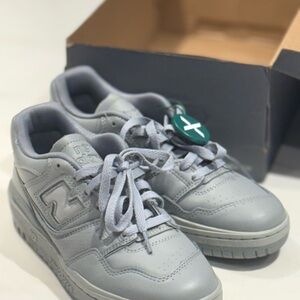 New Balance Gray Sneakers Low-Top Versatile Design